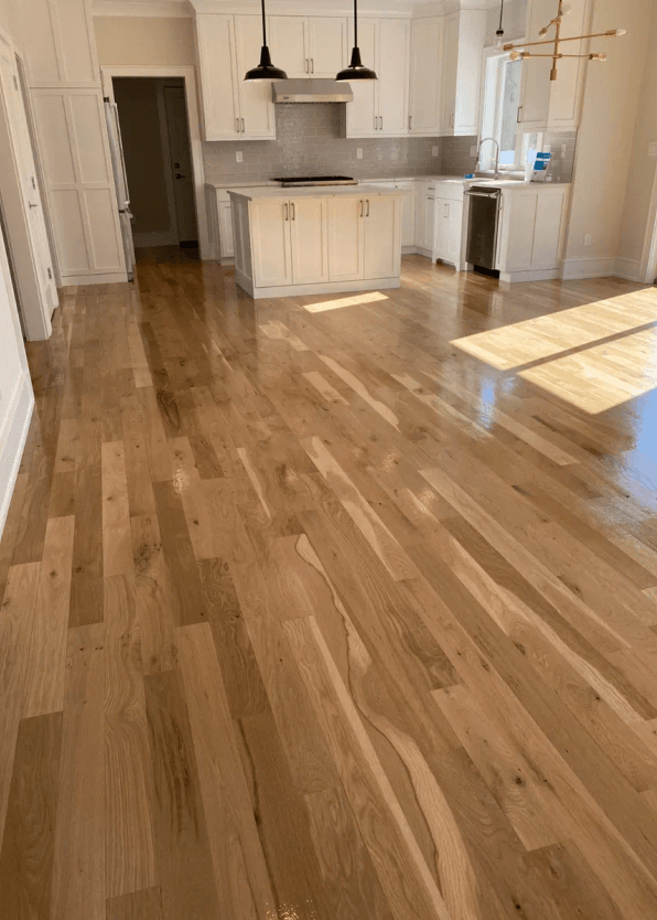 hardwood flooring project