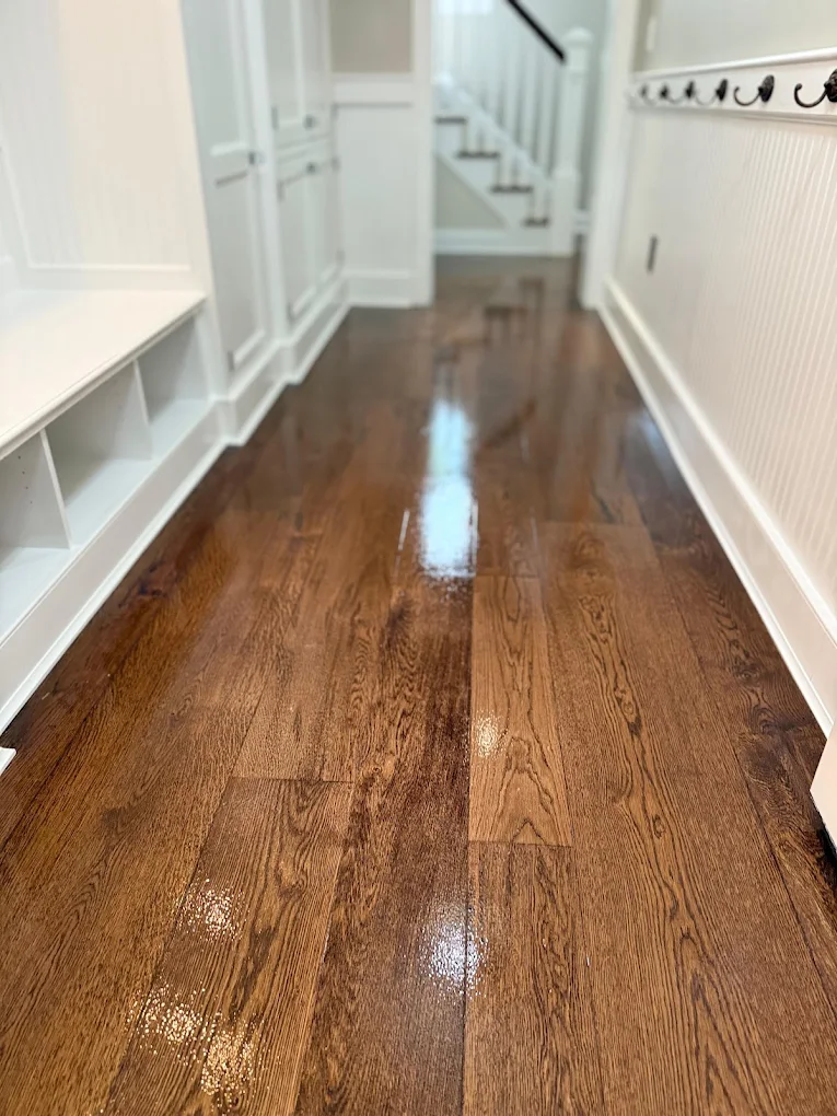 hardwood flooring project in Easton CT