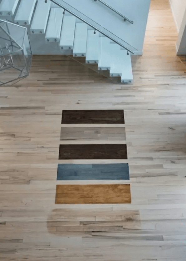 hardwood flooring project