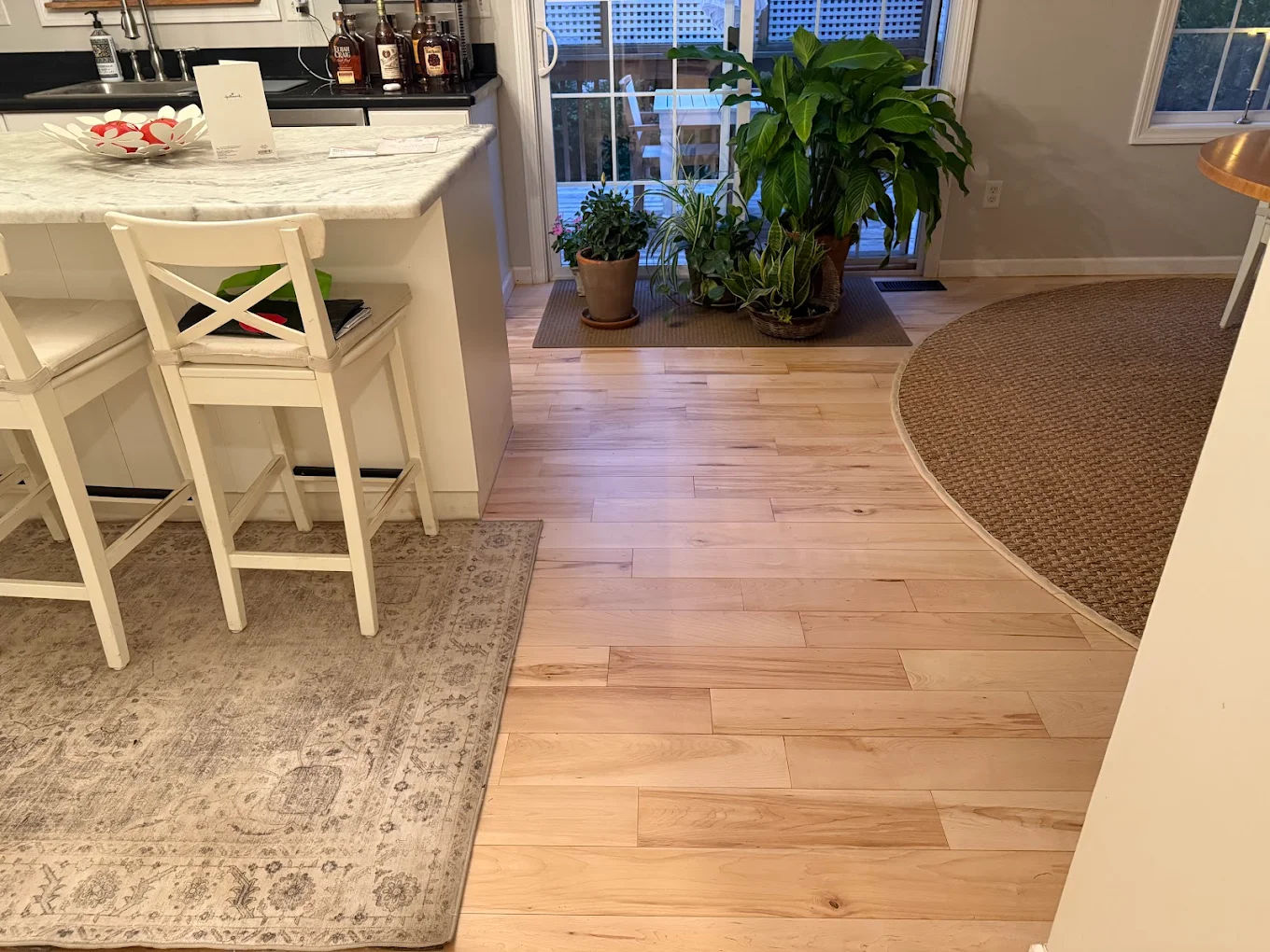 hardwood flooring project in Monroe CT