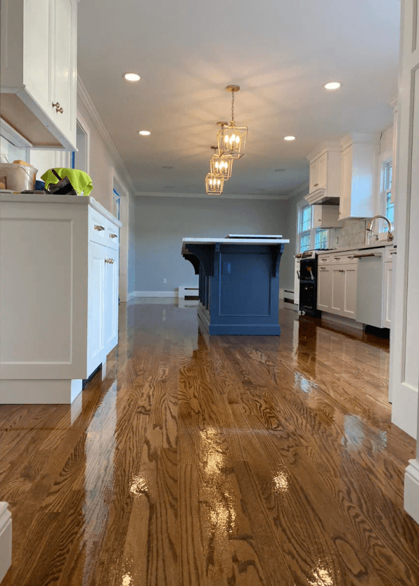 hardwood flooring project