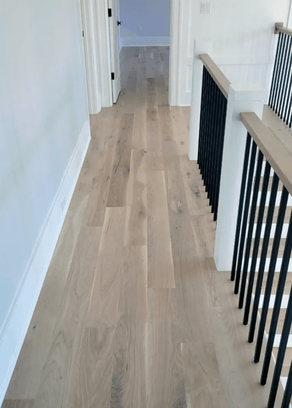 hardwood flooring project