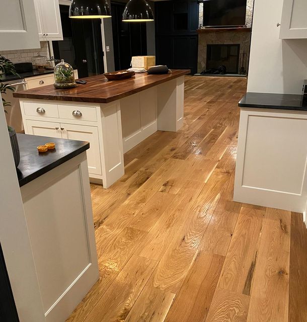 new hardwood floor installation