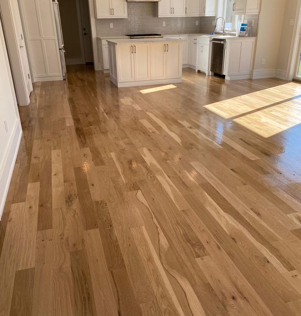 custom hardwood staining