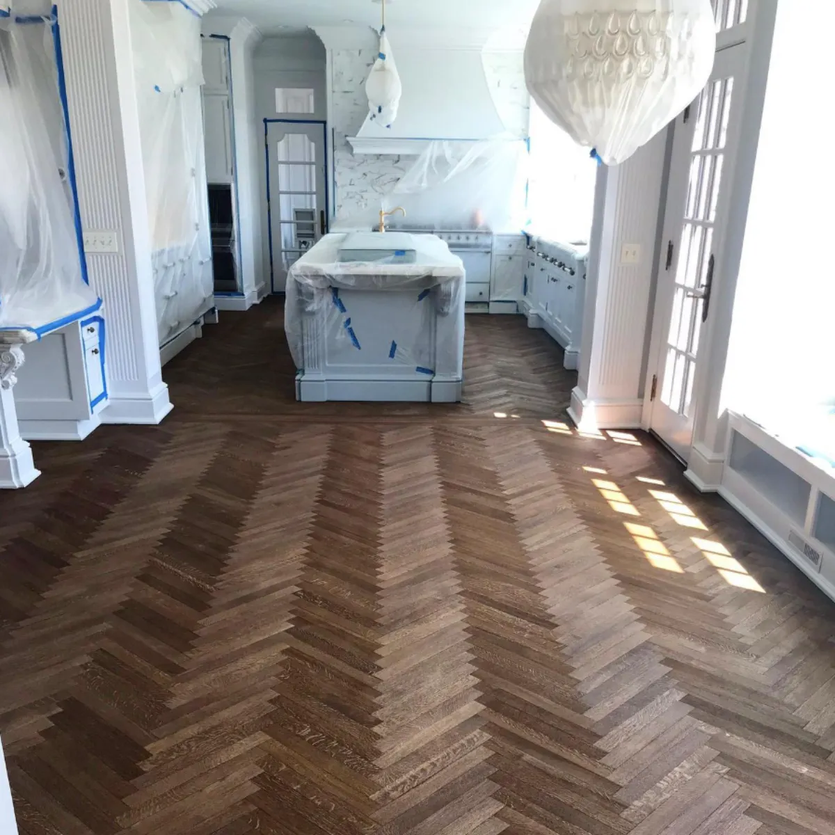 Bridgeport CT neighborhood with hardwood floors